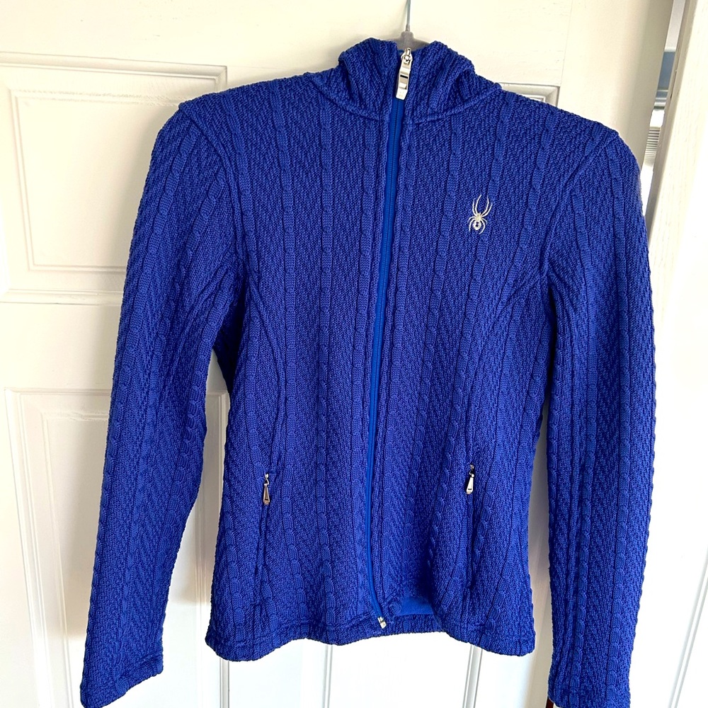 Spyder ‘core sweater’ indigo/purple hoodie